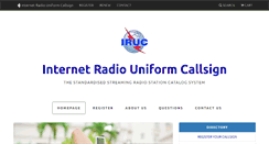 Desktop Screenshot of iruc.org